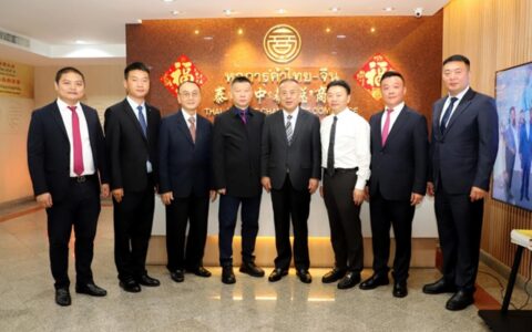 金牌厨柜参访泰国中华总商会！