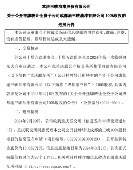 挂牌两次没卖出去，这次卖，直接少要1个亿
