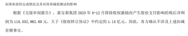 嘉宝莉首次并表北新建材，业绩对赌协议首战告捷