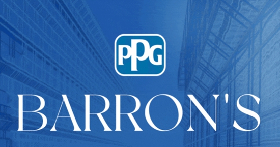 PPG 入选《巴伦周刊》“美国最具可持续性的100家企业”，成为该榜单上唯一的涂料生产商