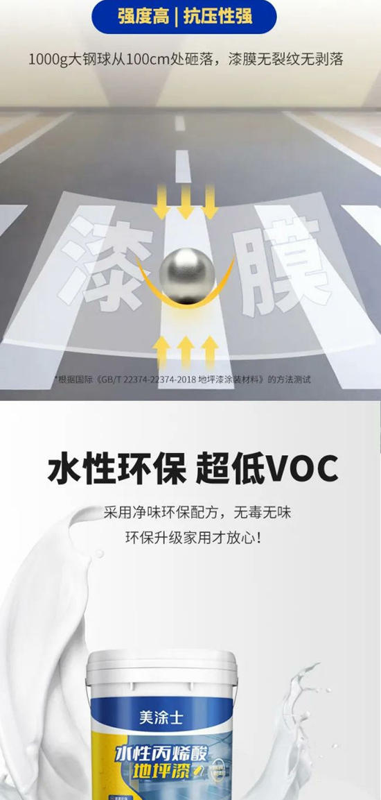 美涂士新品发布 | 水性丙烯酸地坪漆！