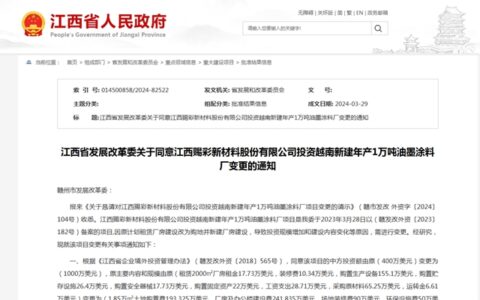 又一家涂企海外买地建厂！立邦/阿克苏诺贝尔/佐敦/展辰/万辉/安美/赐彩等“抢滩”东南亚