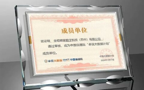 金螳螂家入选“卓信大数据计划”成员单位