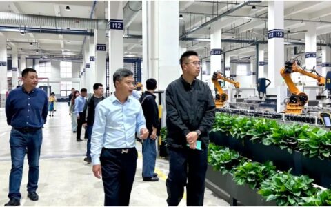中国联合工程有限公司领导及专家莅临浙江华威门业指导“未来工厂”试点建设