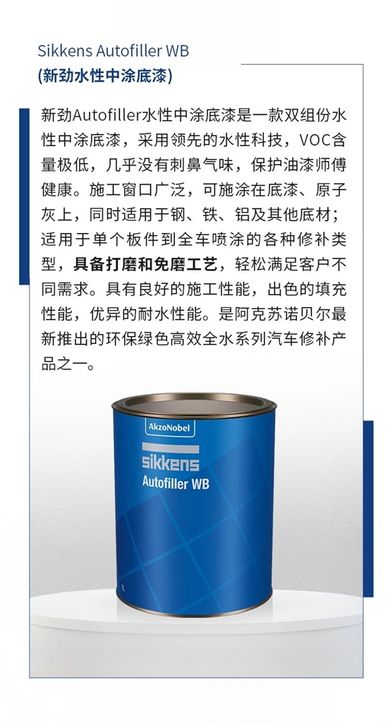阿克苏诺贝尔新劲水性汽车修补漆荣获“中国汽修环保产品”称号！