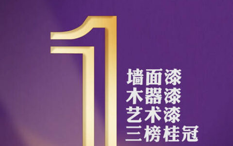 立邦墙面漆、木器漆、艺术漆荣获中国品牌力指数（C-BPI®）行业第一！