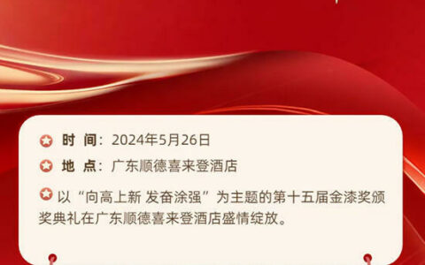 武汉双虎涂料蝉联“第十五届金漆奖杰出工业涂料品牌”殊荣！