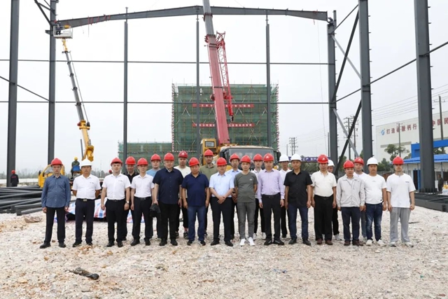 上梁大吉！广源集团永丰藤田工厂二期项目建设进入新阶段