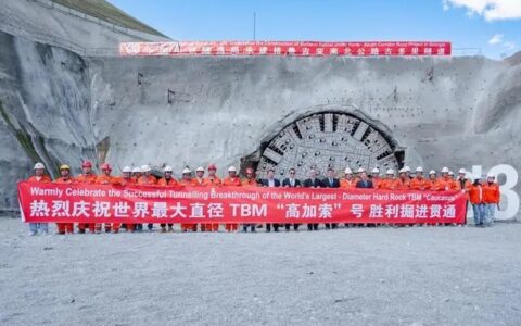 卓宝携手两大央企，参建全球最大TBM直径隧道！