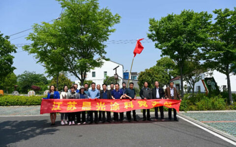 江苏晨光涂料有限公司党支部荣获“先进基层党组织”荣誉称号！
