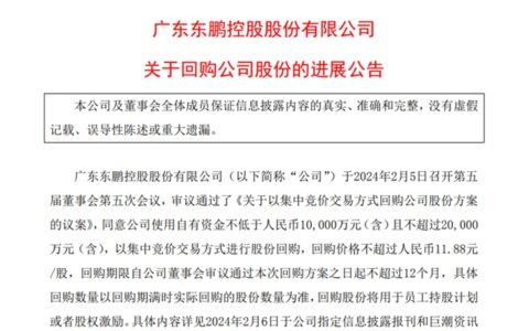 花7.85亿元激励员工、维护股东权益！东鹏帝欧箭牌天安新材…回购股份