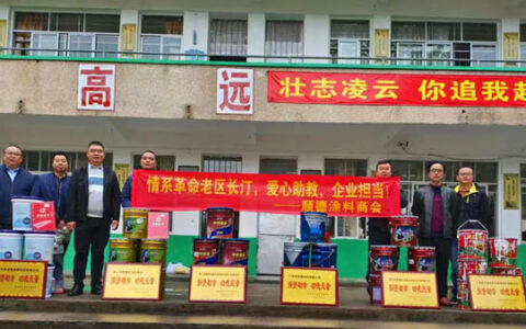 驰援蕉岭 共抗灾情——顺德涂料商会携会员爱心企业支援蕉岭抗洪救灾