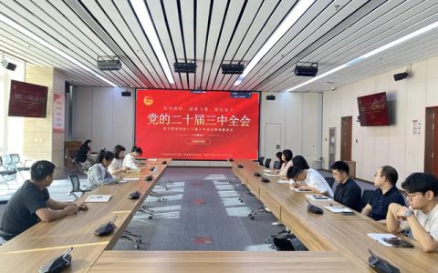 北新建材团委举行学习贯彻党的二十届三中全会精神宣讲交流会