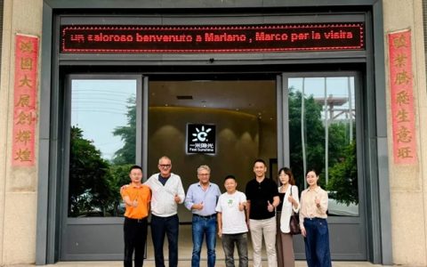 意大利Ponzio公司代表莅临一米阳光门窗深度交流考察!