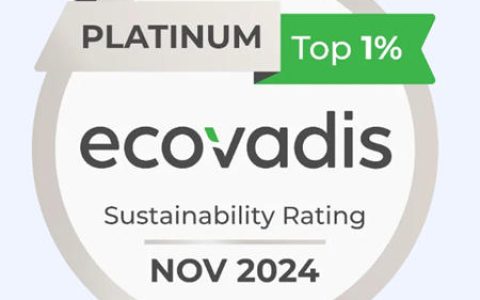 汉斯格雅集团获EcoVadis可持续发展铂金奖章