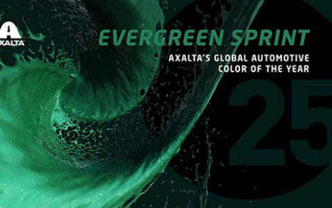 艾仕得将Evergreen Sprint评为2025年全球年度汽车色彩