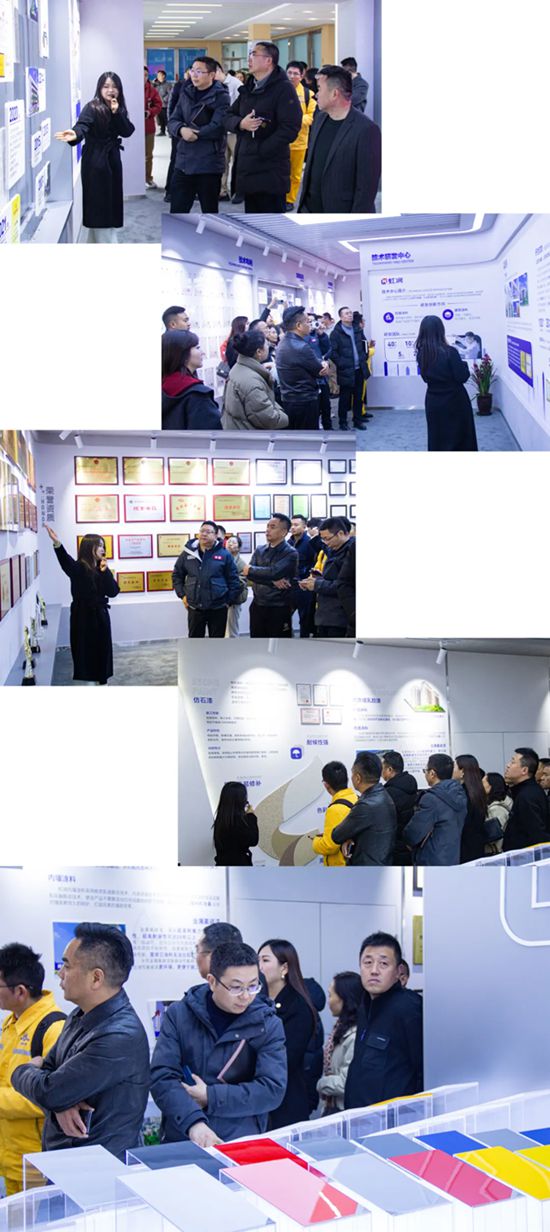 虹润协办彭州市“湔江茶叙”建材行业供需对接活动暨青年人才交流