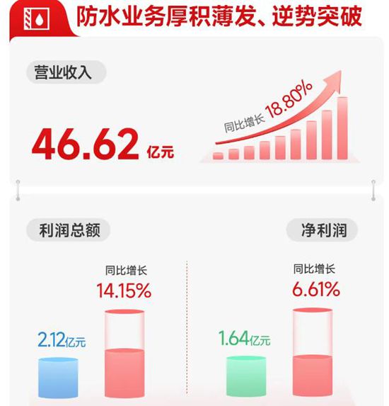 突破258亿，北新建材创历史新高，涂料增长近800%