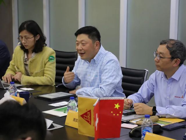 中国建筑材料联合会参访西卡中国