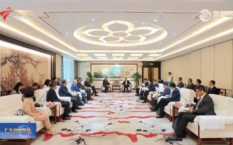 宣伟亚洲高层拜访广东省政府领导，共谋发展合作