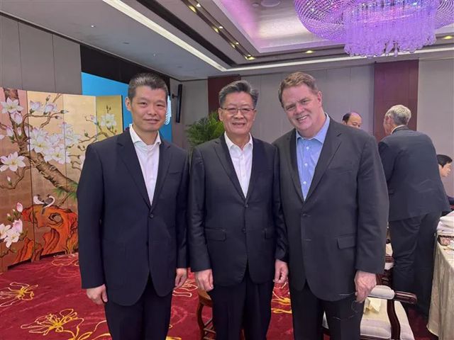 宣伟亚洲高层拜访广东省政府领导，共谋发展合作