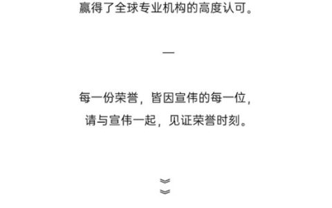 宣伟又双叒获奖啦！荣誉不断，实力爆表！