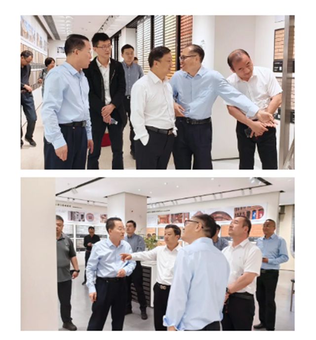 陕西科技大学领导一行莅临旭日集团参观指导