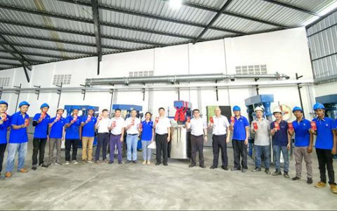 展辰新材印尼工厂顺利开机试产！