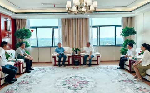 江西省建材集团到广源总部考察调研