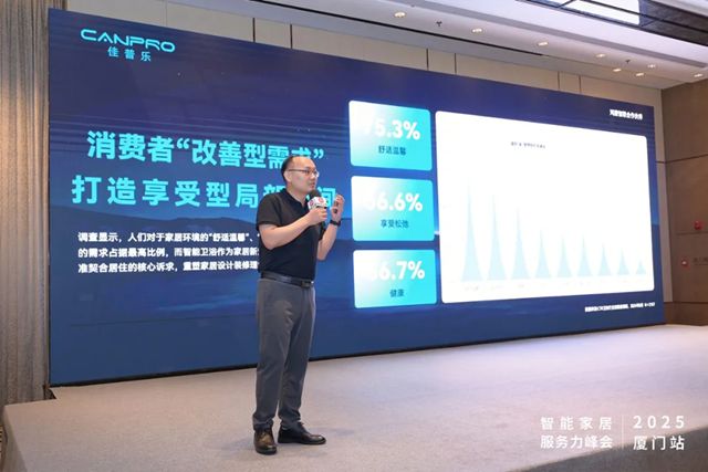佳普乐闪耀智能峰会：智能卫浴3.0解锁家居生活零感未来
