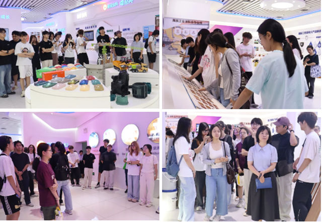 珠海科技学院师生赴展辰新材珠海工厂参观交流