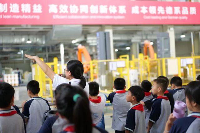 德爱威杭州工厂携手下涯中心小学开启创意研学之旅