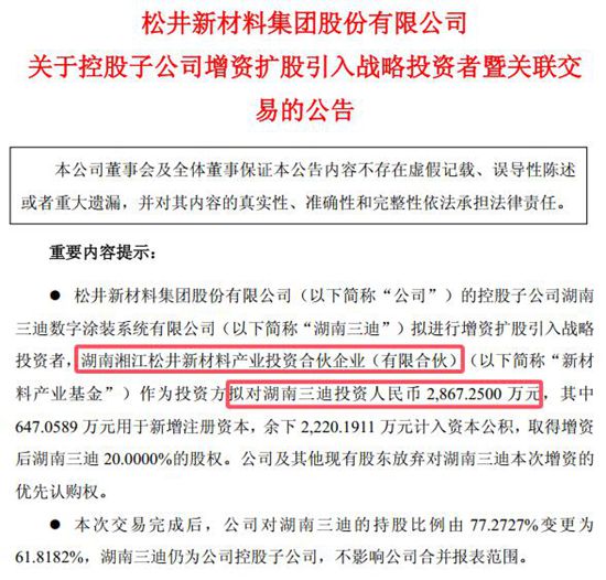 这家公司卖一赔二,600万销售额巨亏1200万,松井为何疯狂增资2867万?