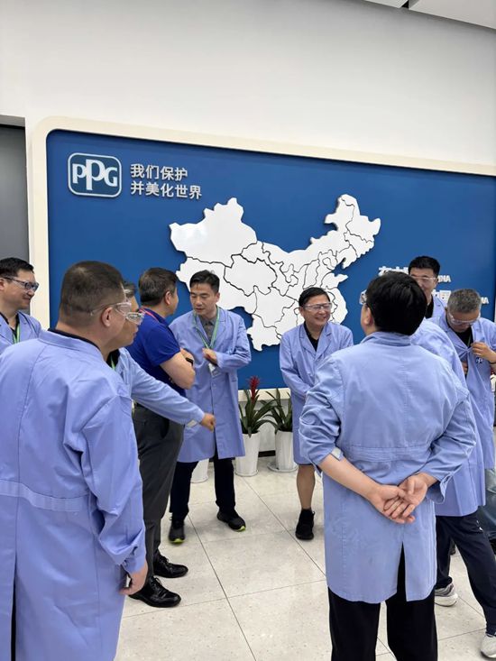 PPG金属建材涂料亮相华东院，上海幕墙顾问专家参访PPG张家港创新应用中心