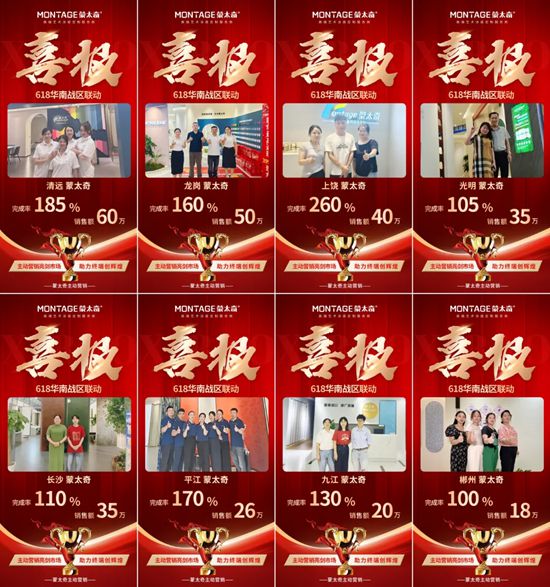 燃爆618 | 蒙太奇华南战区区域联动圆满收官