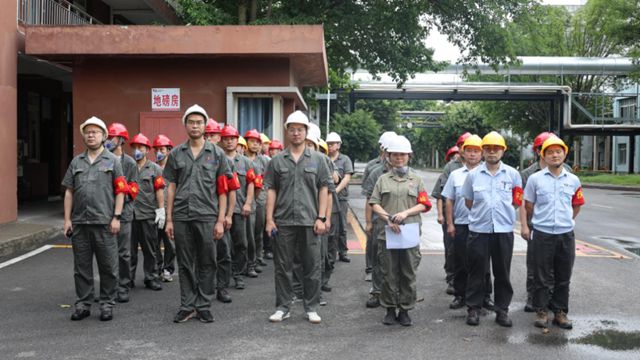 三峡油漆开展危险品库泄漏事故应急救援演练 提升应急处置能力