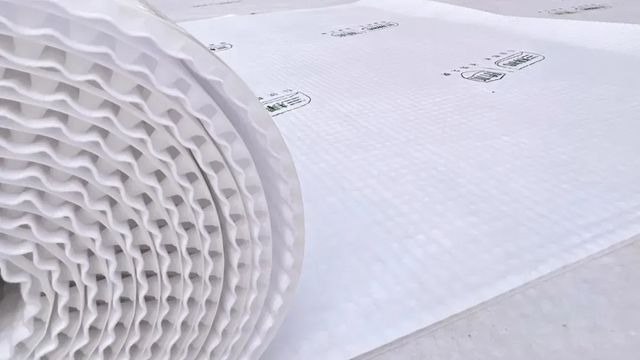 科技防水｜三棵树高分子排水防护一体板助力聊城市君澜项目建设