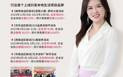 蒙太奇 | 艺术涂料最美老板娘的「燎原」赋能路