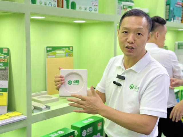 观众挤爆展位为哪般？探秘建博会最火绿色展位背后儿童级健康密码