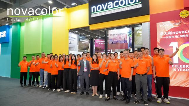 Novacolor携手巴德士燃炸2025广州建博会