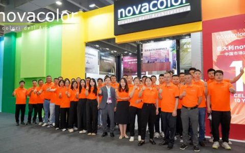 Novacolor携手巴德士燃炸2025广州建博会