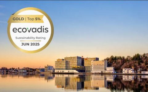 佐敦荣膺EcoVadis可持续发展评级金级认证，跃居全球参评企业的前5%！