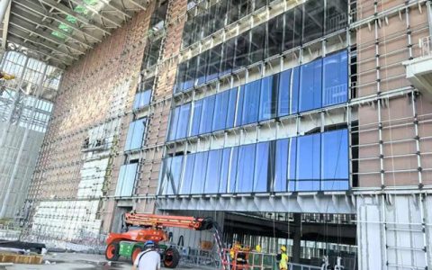 龙牌公司成功服务中国民生银行总部办公大楼建设