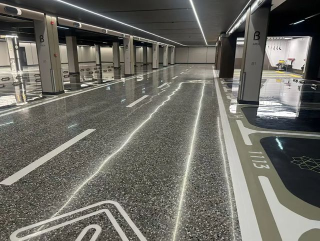 【七彩建设精品案例】济南保利・云上璟誉：地坪艺术，归家之美