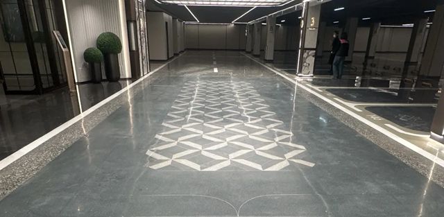 【七彩建设精品案例】济南保利・云上璟誉：地坪艺术，归家之美