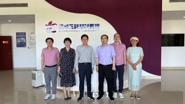 政企联动谋发展 共话涂界新未来｜上海市文创办及金山区领导莅临紫荆花新材料集团调研指导