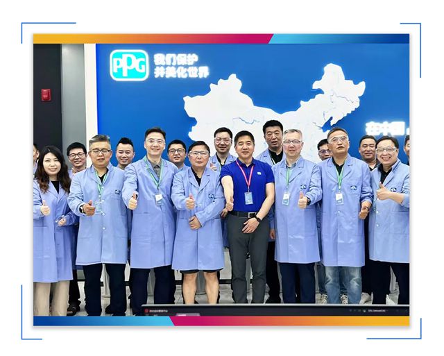 PPG金属建材涂料亮相华东院，上海幕墙顾问专家参访PPG张家港创新应用中心