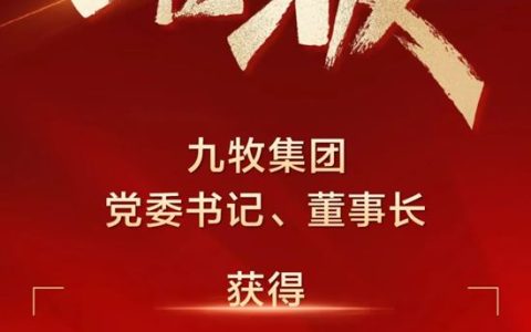 九牧集团党委书记、董事长获得“优秀中国特色社会主义事业建设者”称号