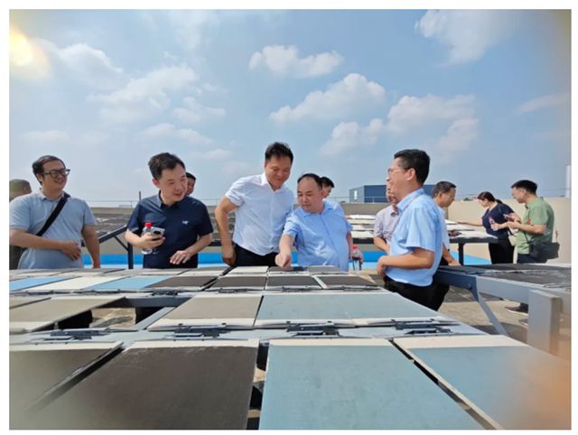 中国建筑防水协会青年企业家分会领导一行莅临九阳参观交流