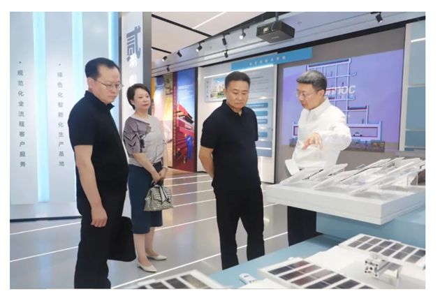 兰州市副市长李文生一行到访北新建材